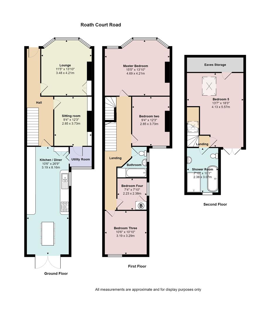 21, Roath Court Road, Cardiff floorplan