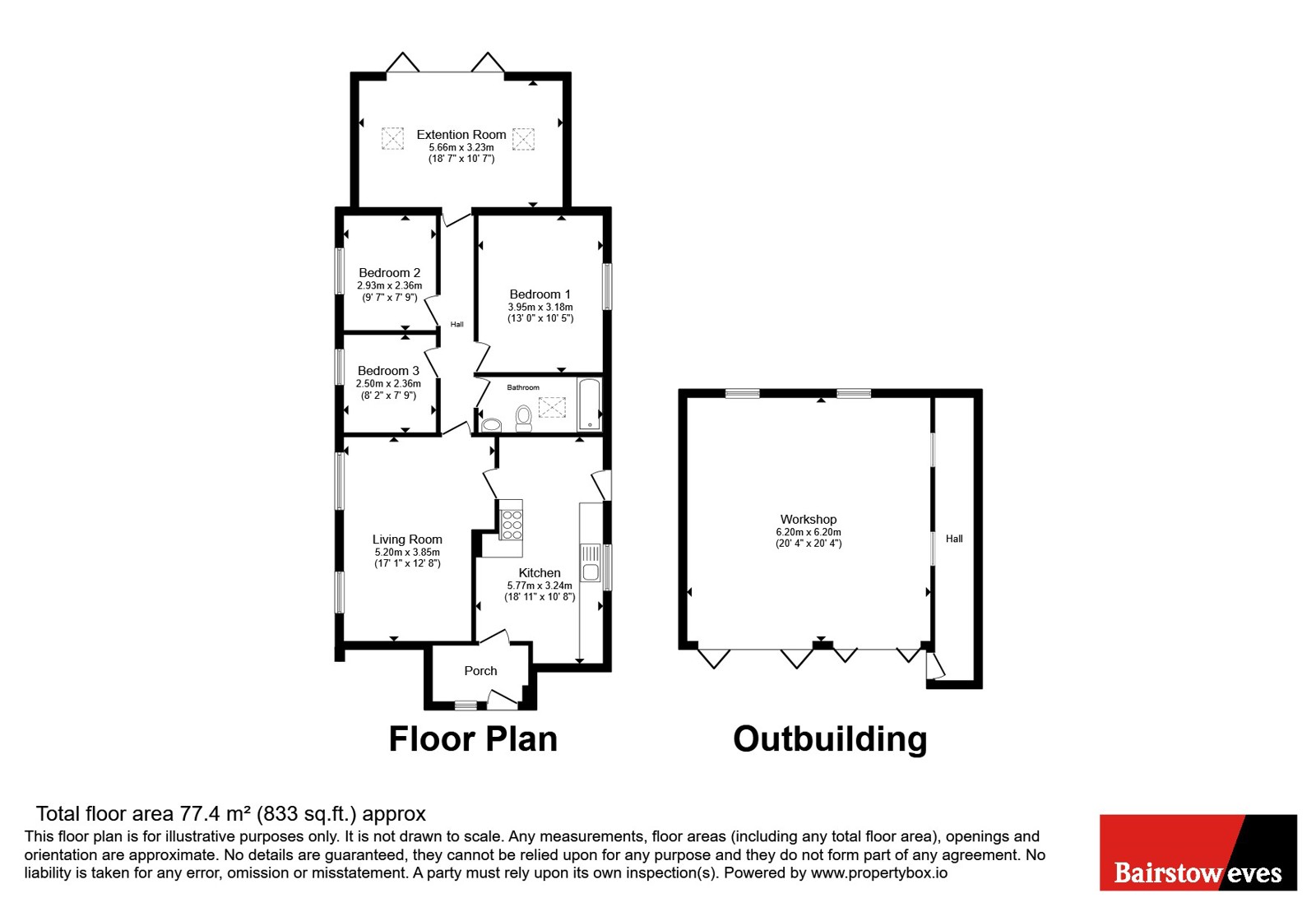 17, Grazingfield, Nottingham floorplan