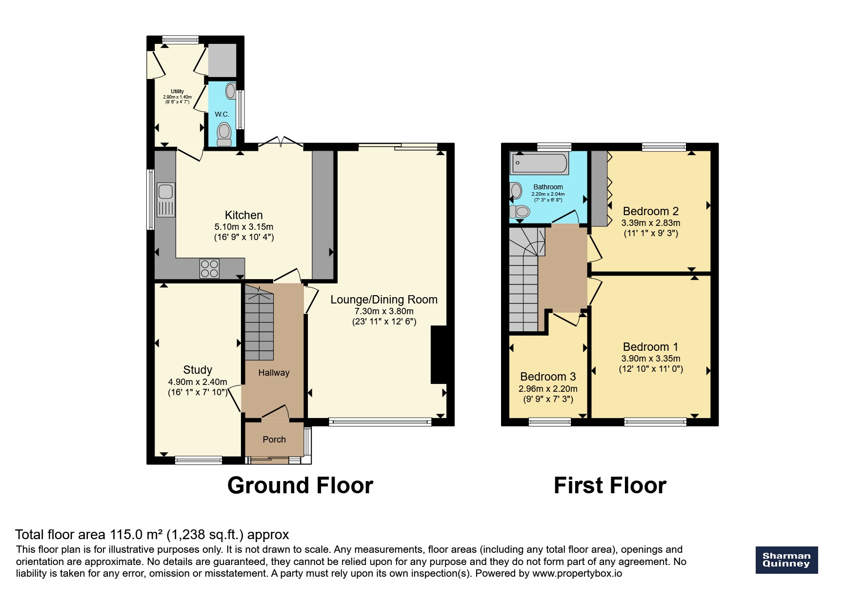 63, Eastgate, Peterborough floorplan