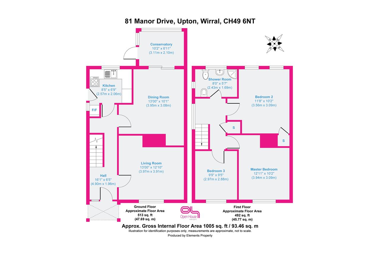Manor Drive, Upton, Wirral CH49, 3 bedroom semidetached house for sale