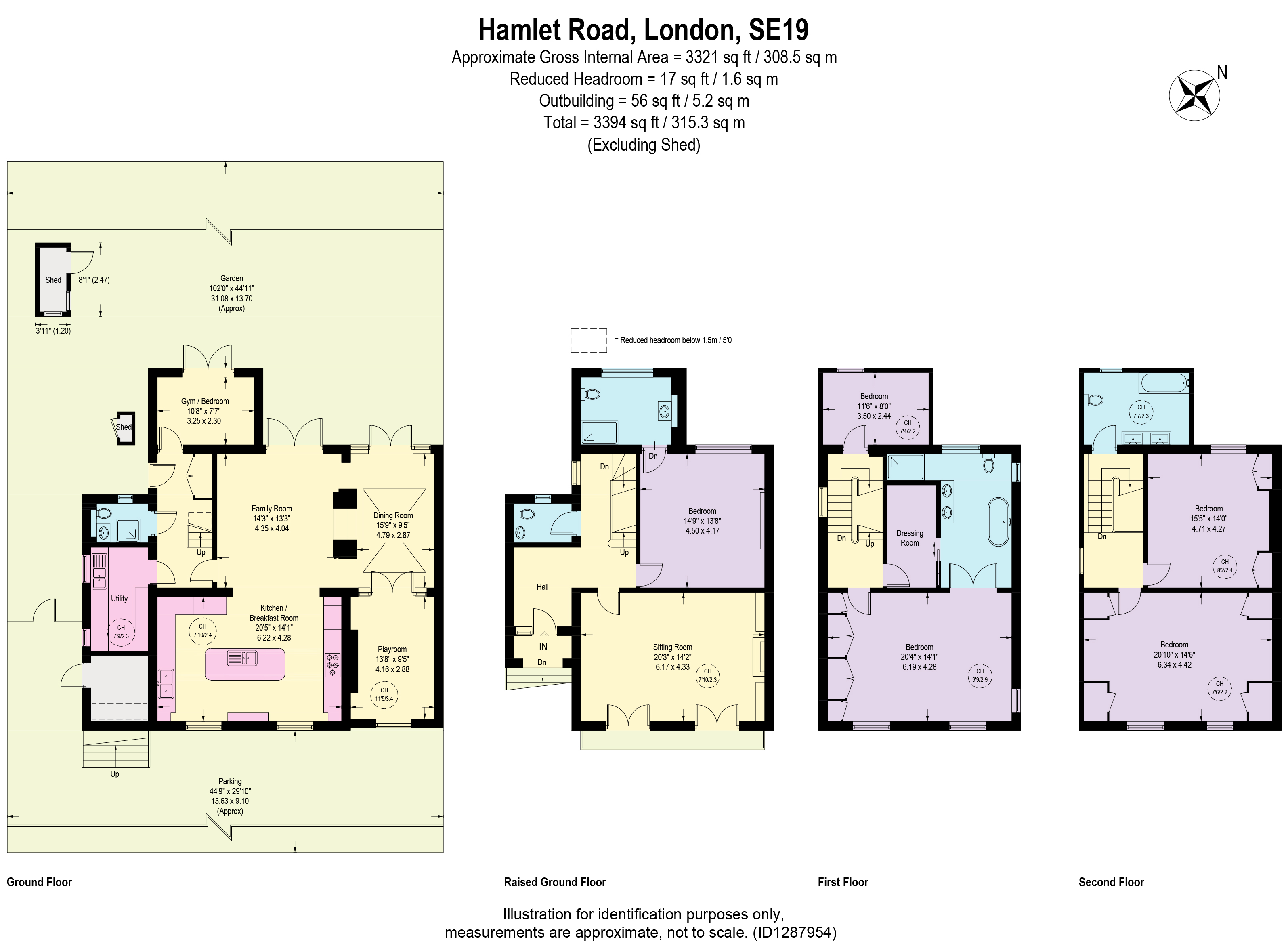 26, Hamlet Road, London floorplan