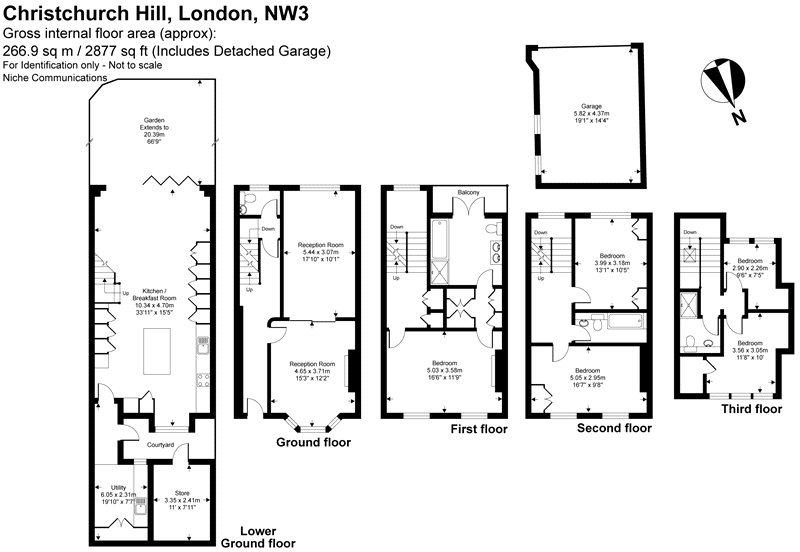9, Christchurch Hill, London floorplan