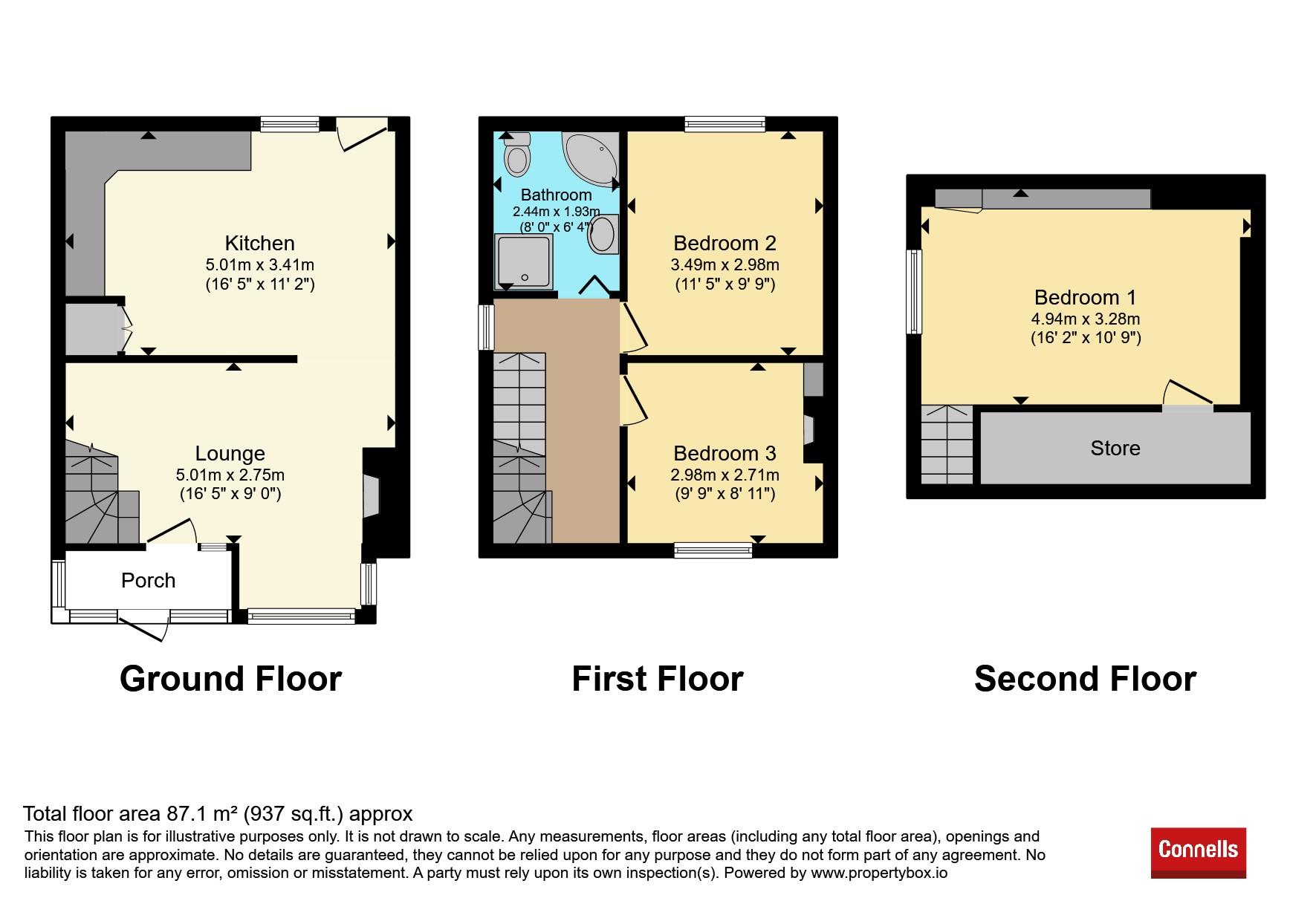 16, Furlong Lane, Burton-On-Trent floorplan