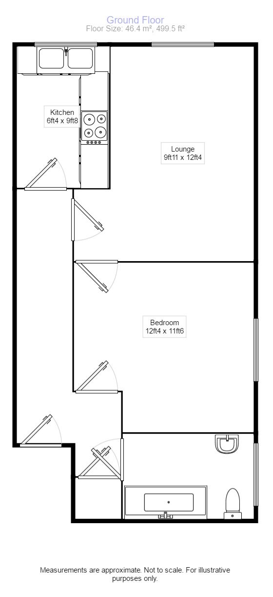 1 Bedrooms Flat to rent in Stoke Road, Hoo, Rochester ME3