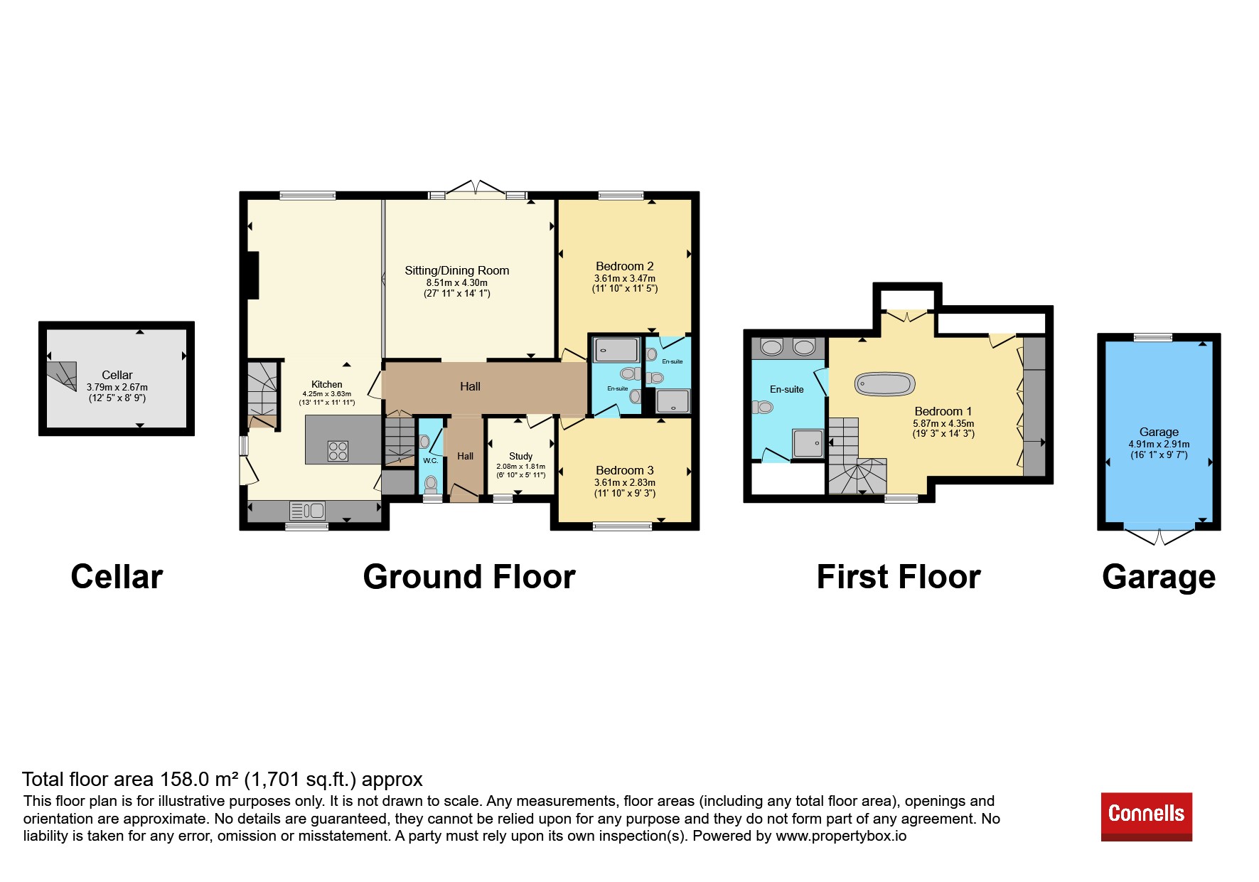 5, Upper Paradise, Banbury floorplan