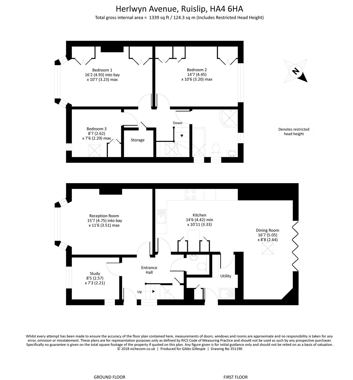 3 bed semidetached house for sale in Herlwyn Avenue, Ruislip
