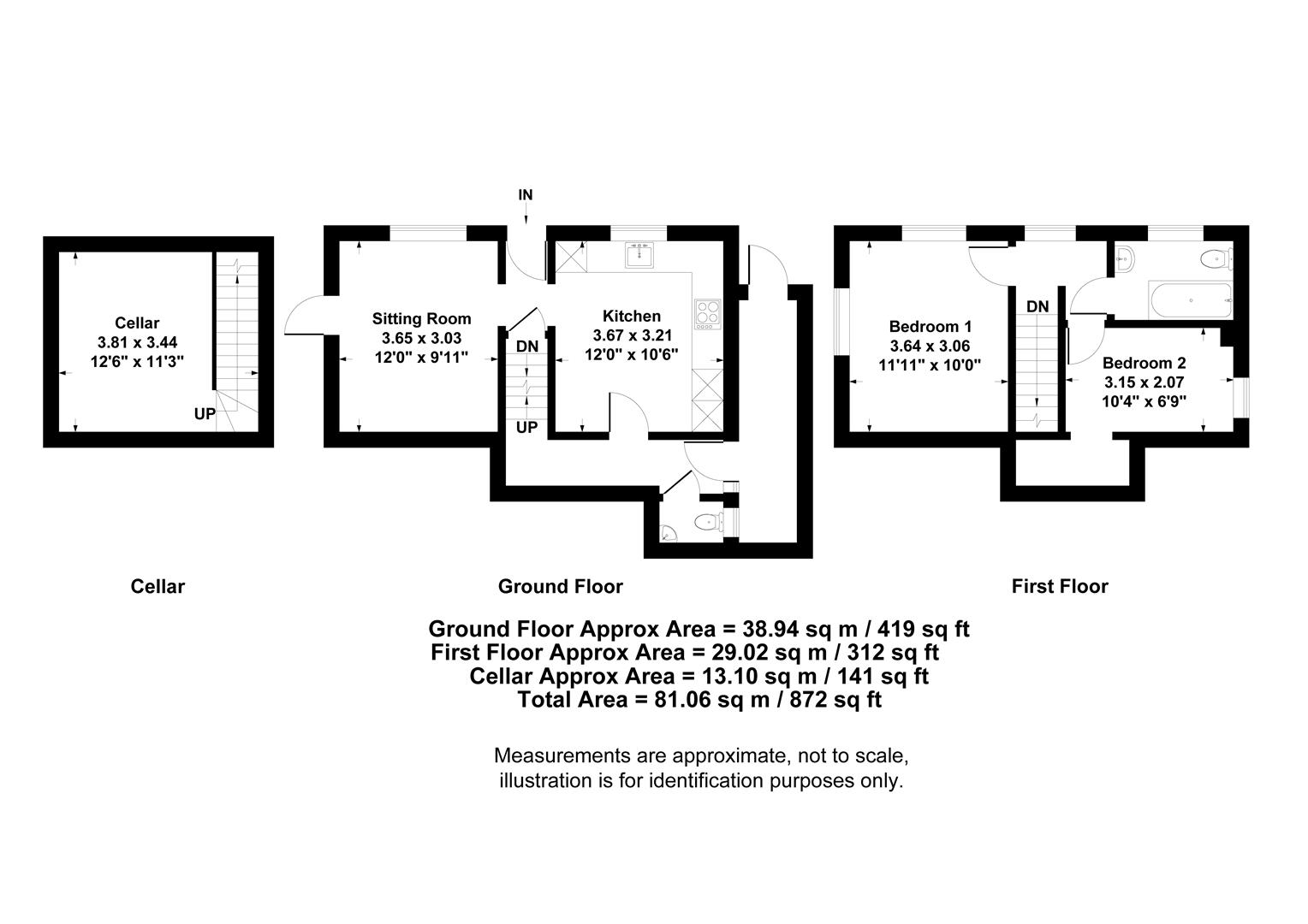27, Coventry Street, Southam floorplan
