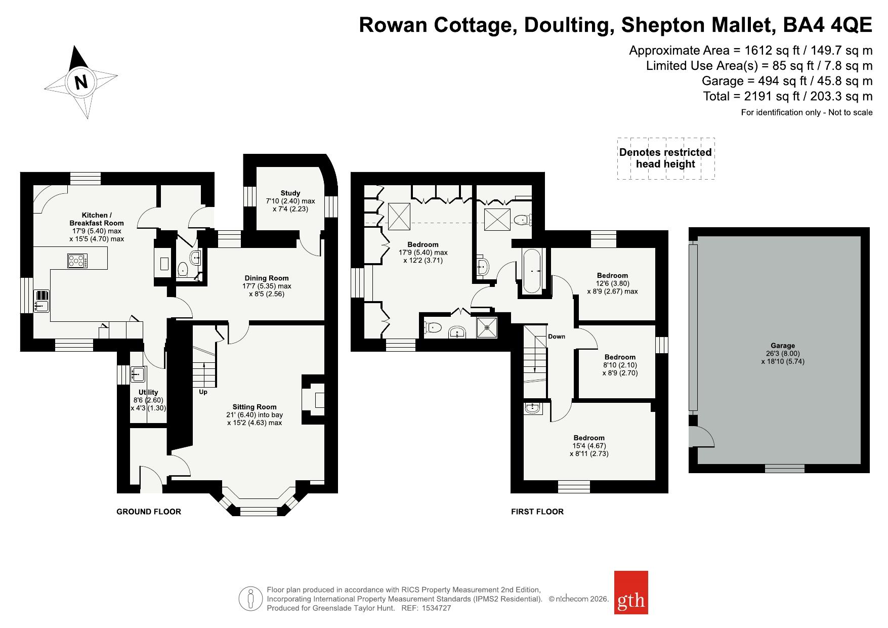 Doulting, Somerset floorplan