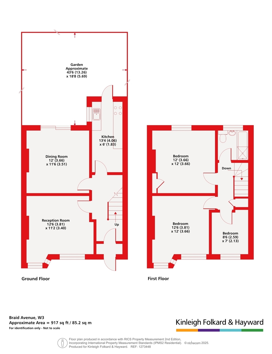 Braid Avenue, London floorplan
