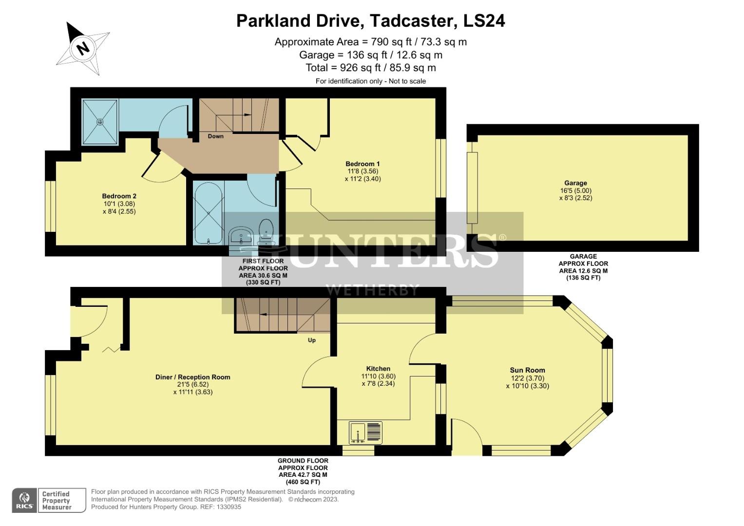 30, Parkland Drive, Tadcaster floorplan