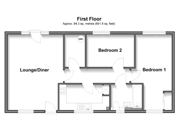 9, Amisse Drive, Snodland floorplan