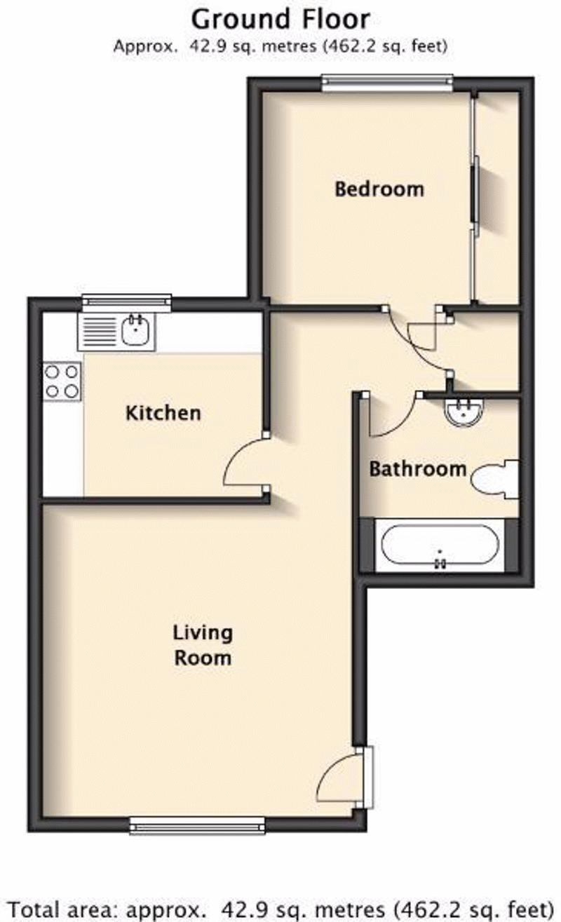 Dover Street, Swindon floorplan