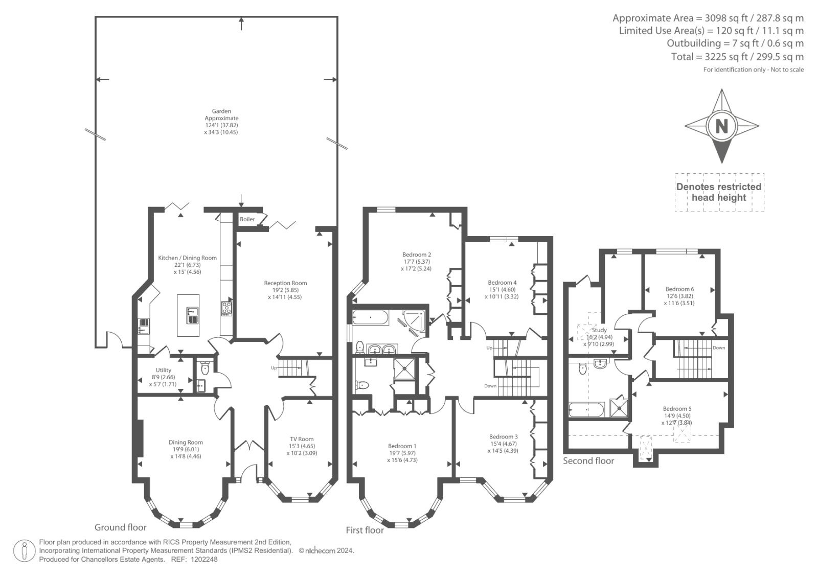 9 VICTORIA AVENUE, Victoria Avenue, London floorplan