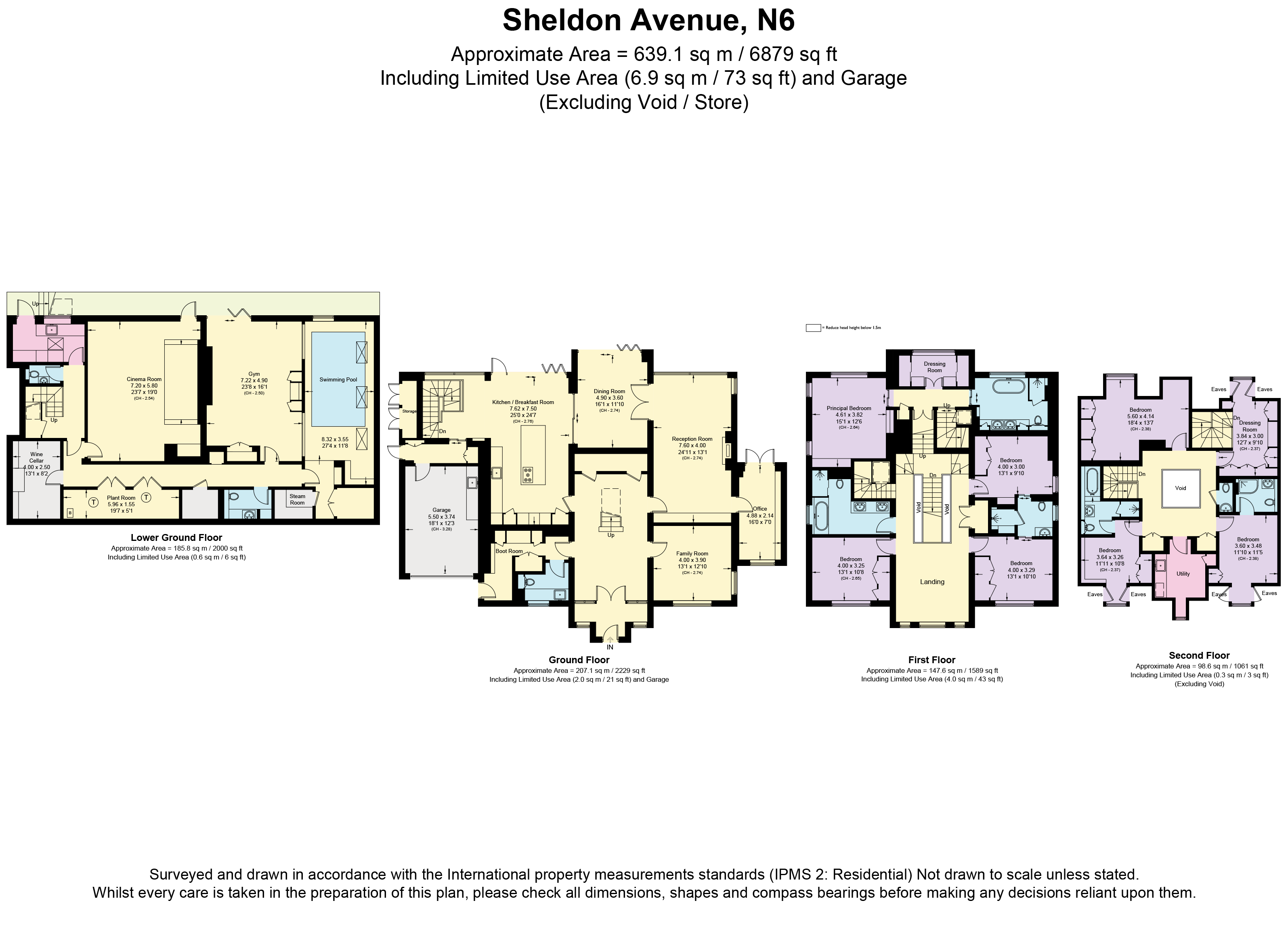 40, Sheldon Avenue, London floorplan