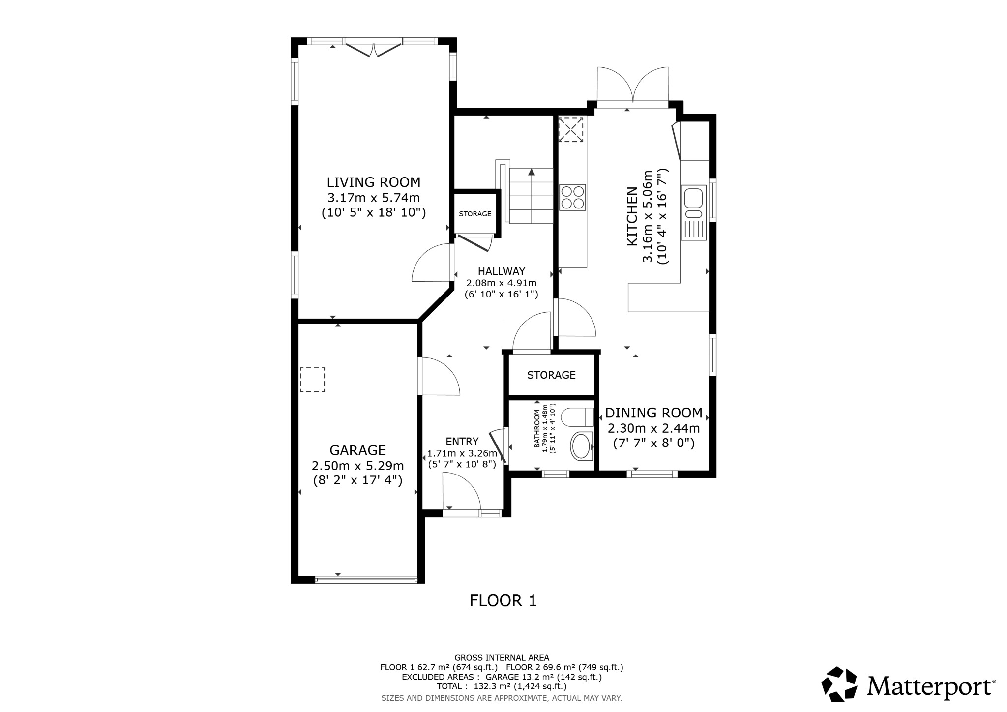 41 Forth Crescent, Bo'ness, Falkirk floorplan