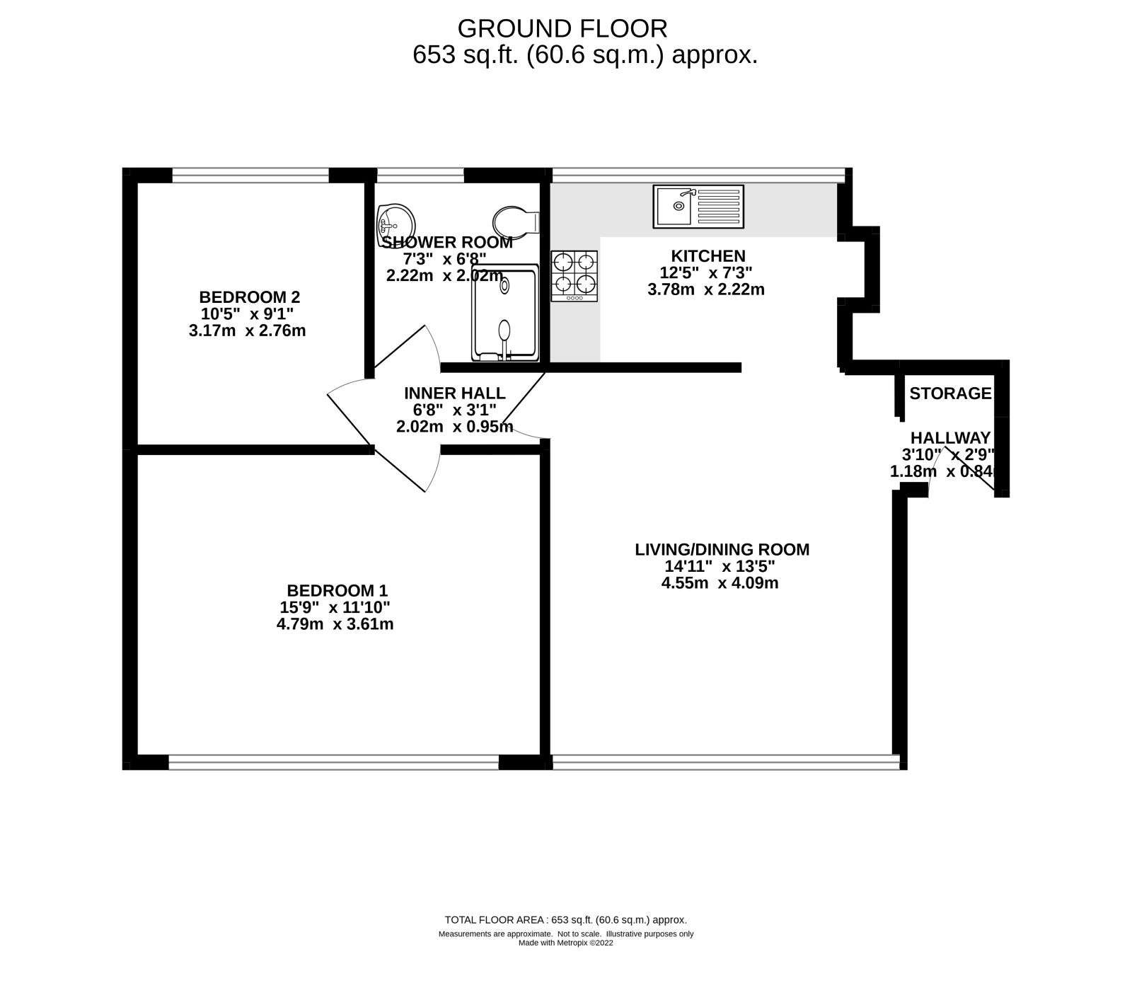 Lapwing Lane, West Didsbury, Didsbury, Manchester M20, 2 bedroom flat