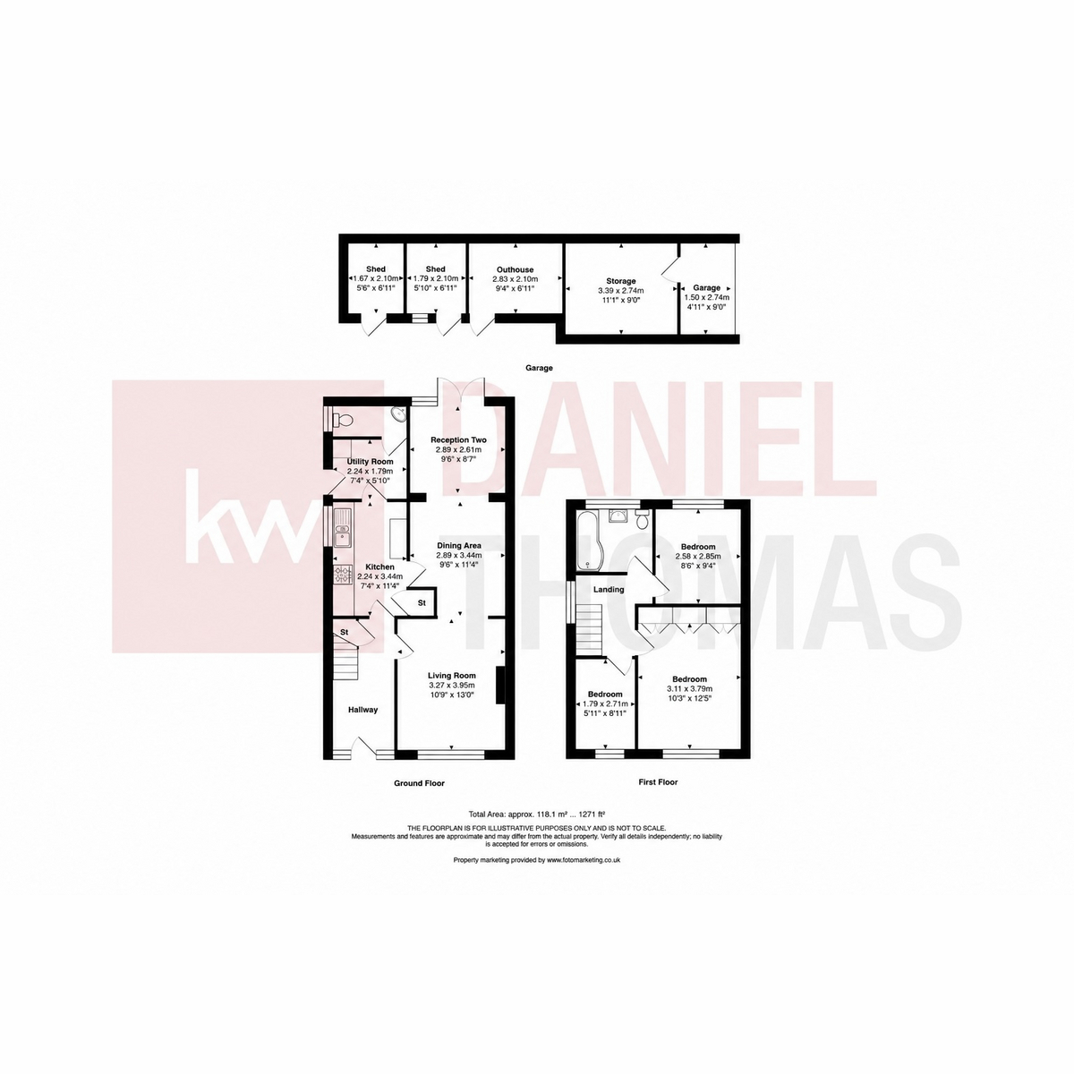 3, Chequers Walk, Waltham Abbey floorplan