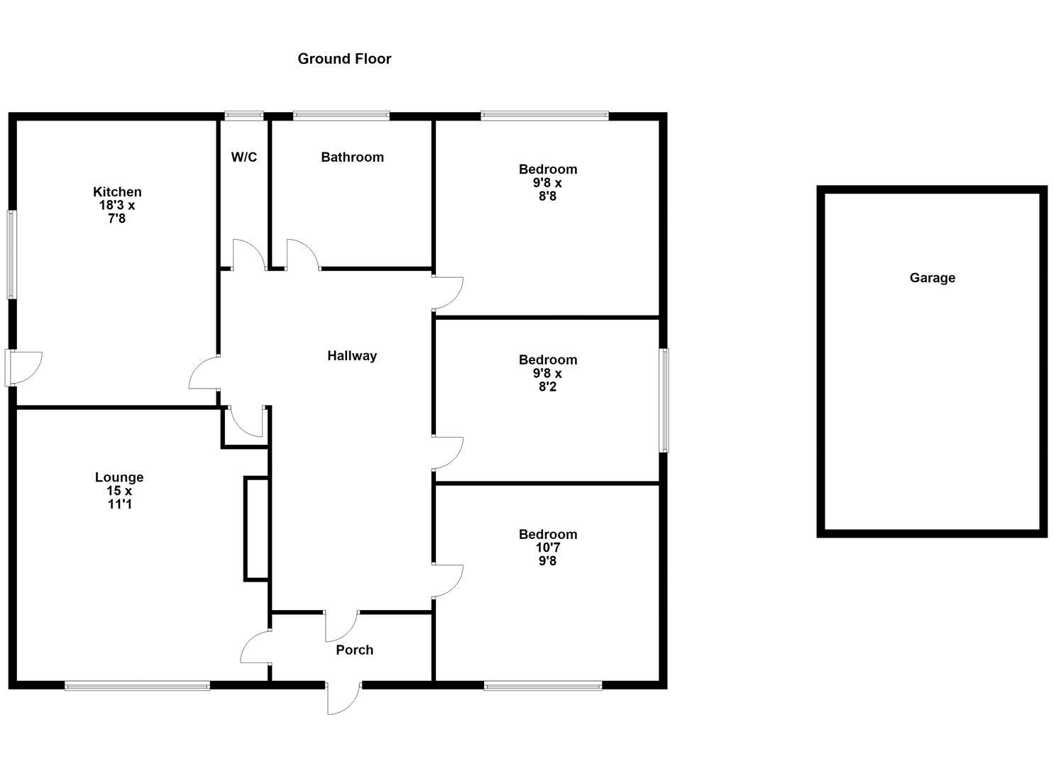 6, Church Close, North Walsham floorplan
