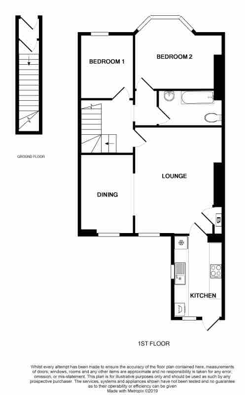 66, Helmsley Road, Newcastle floorplan