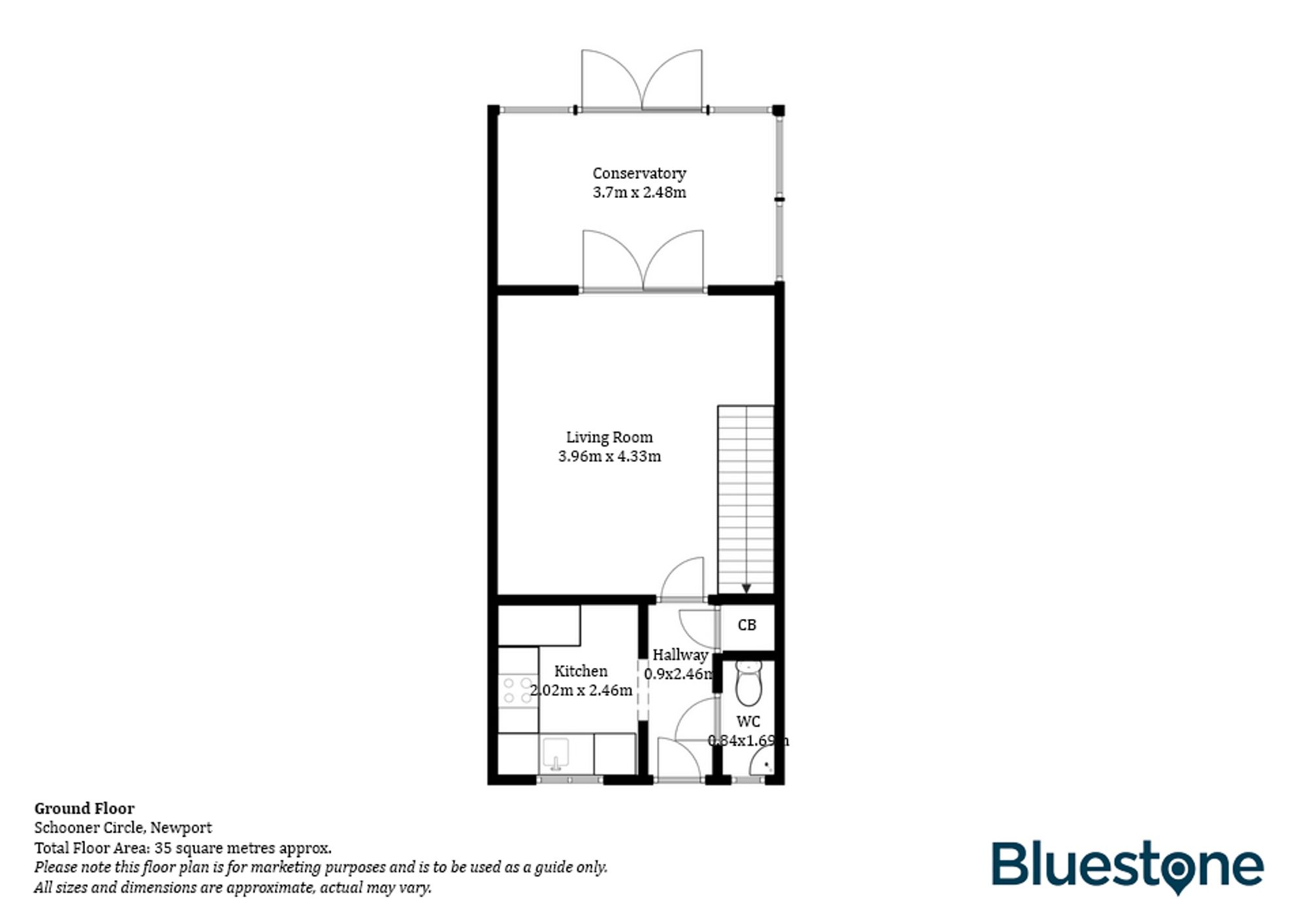 57 Schooner Circle, Newport floorplan