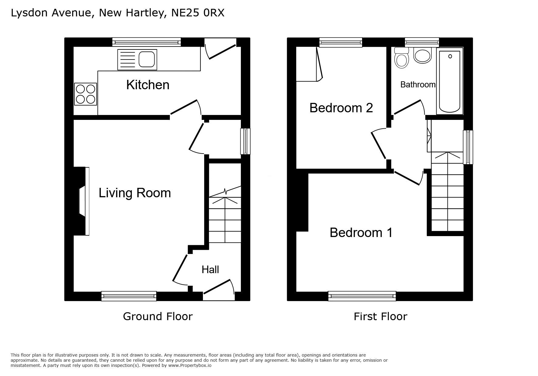 11, Lysdon Avenue, Whitley Bay floorplan
