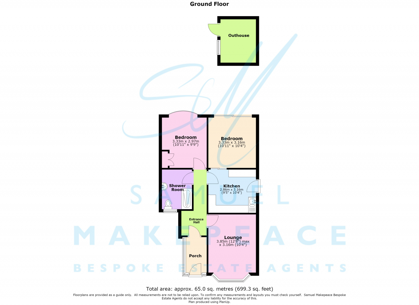 11, Burton Crescent, STOKE-ON-TRENT floorplan