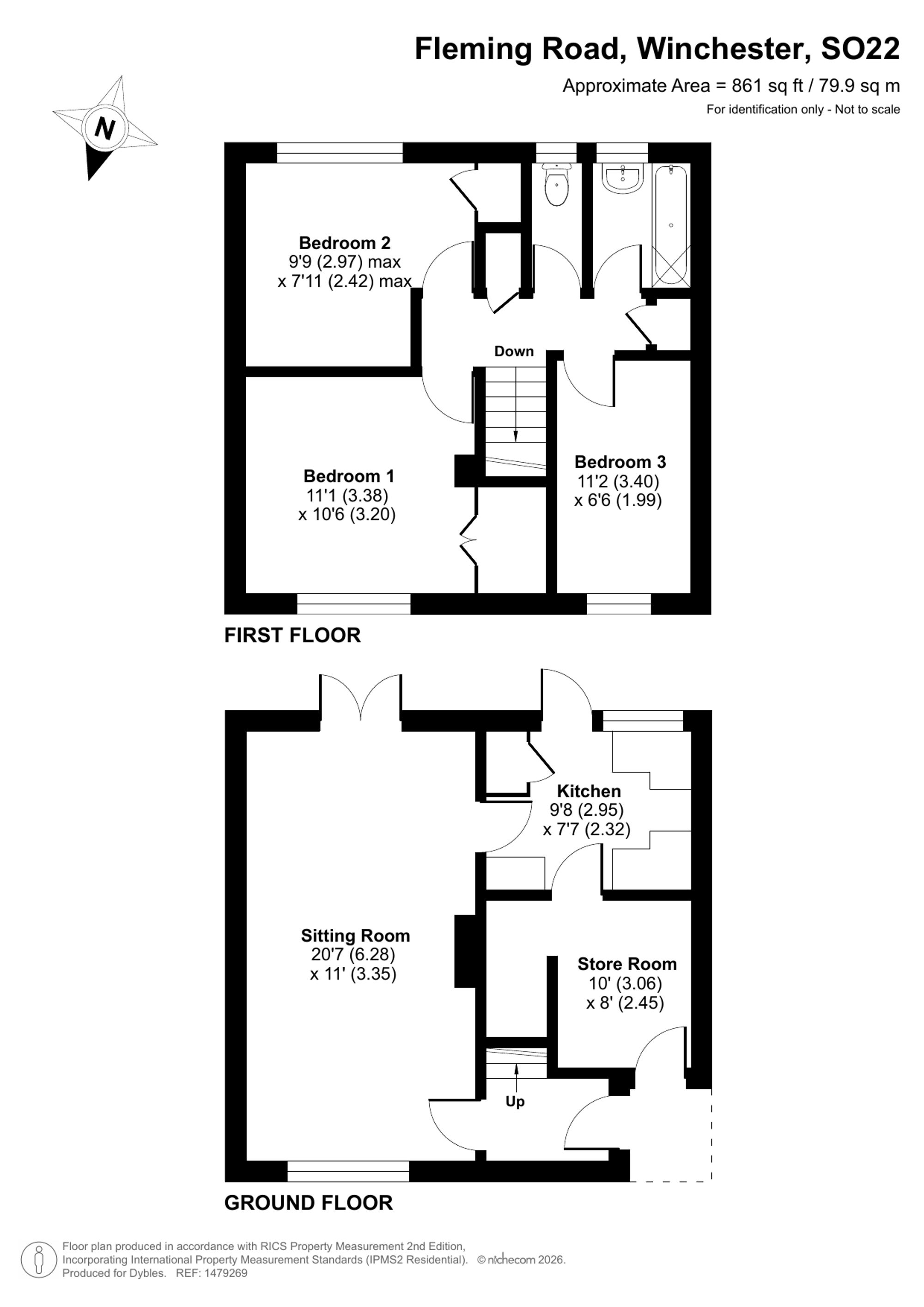 33 Fleming Road, Winchester floorplan