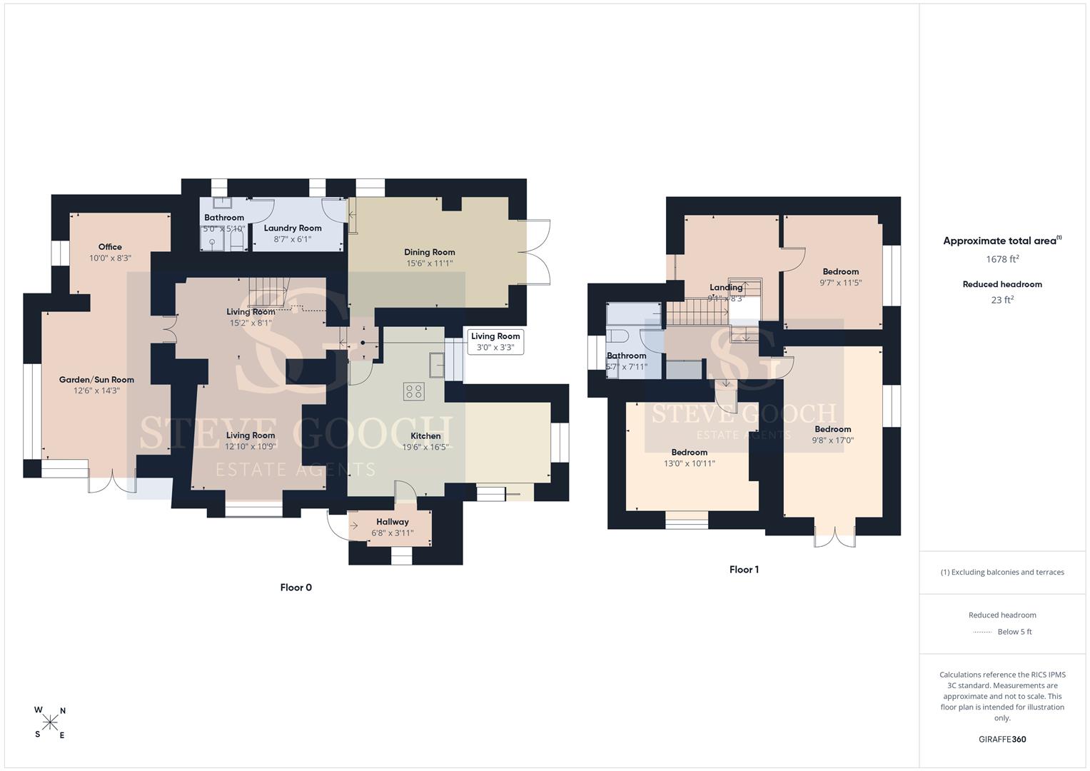 Lane End, Newham Bottom, Ruardean floorplan