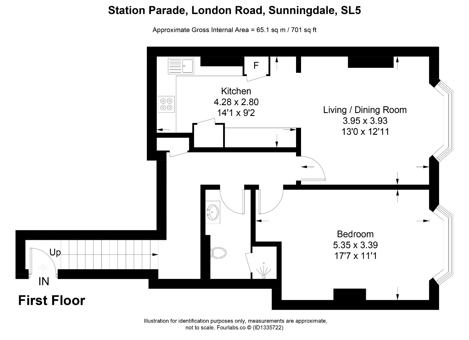 8A Station Parade,, London Road, Ascot floorplan