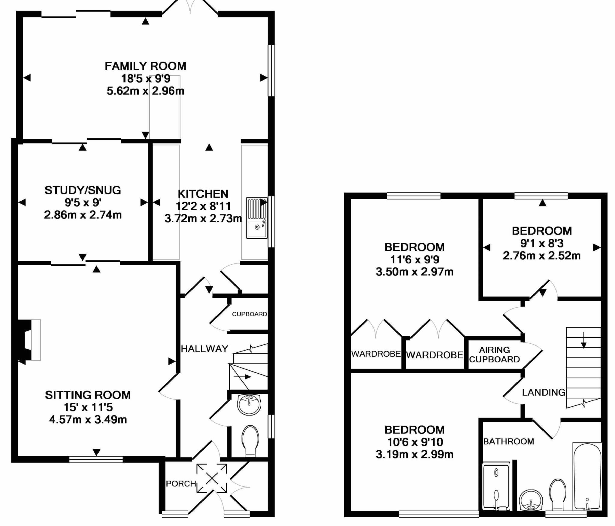 3 Bedrooms Detached house for sale in Chesham Road, Wigginton, Tring HP23