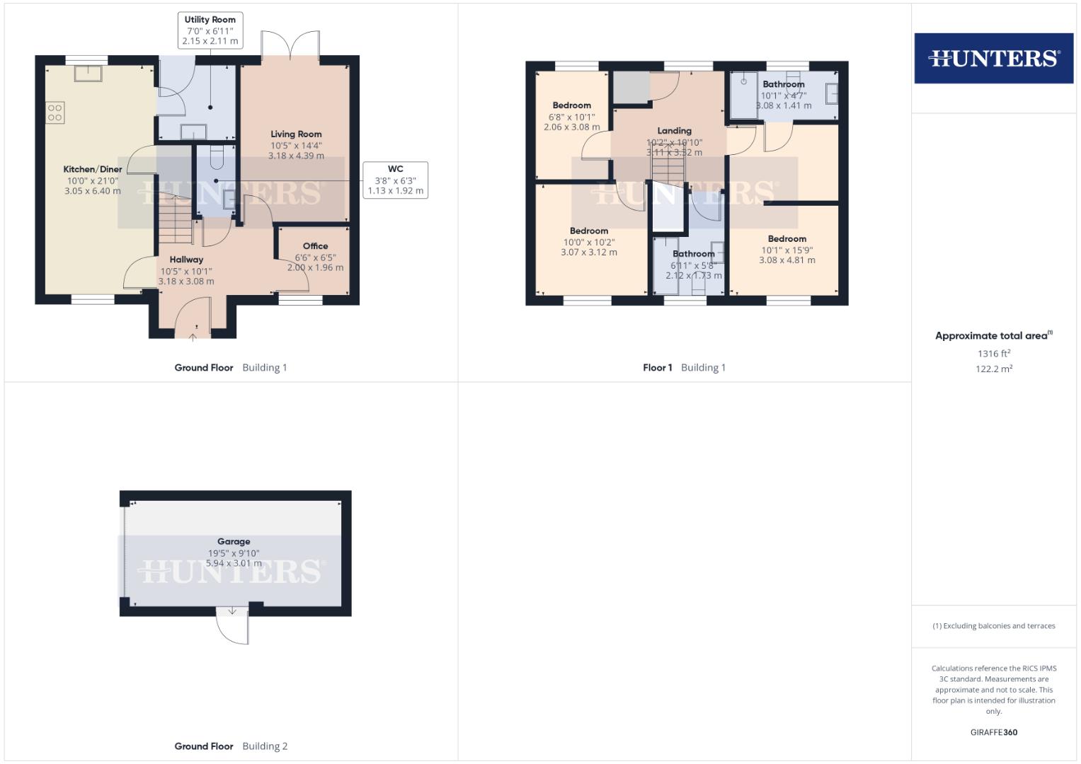 4, High Peter Close, Driffield floorplan