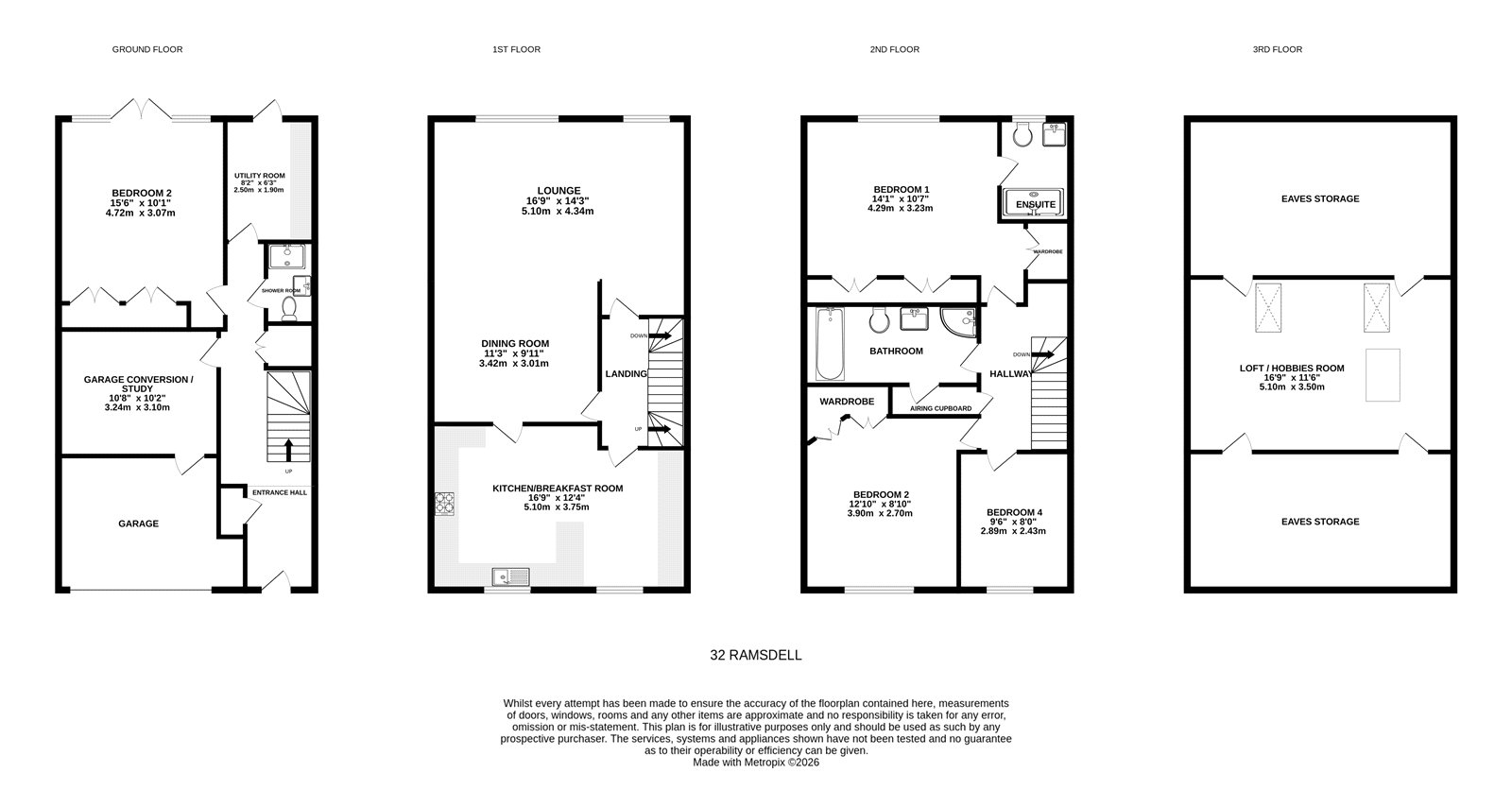 Ramsdell Road, Hampshire floorplan