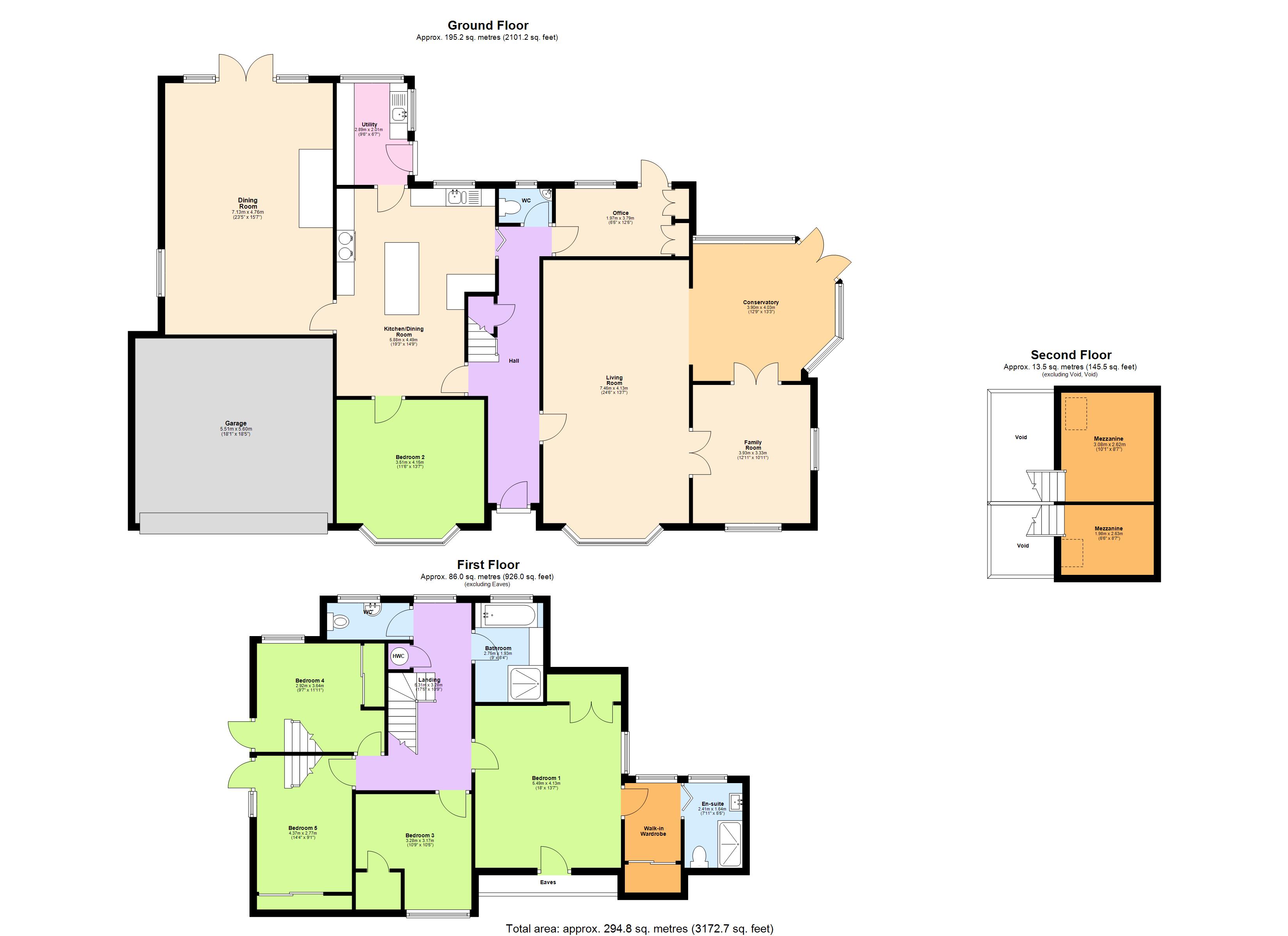 5, Highcroft Road, Hemel Hempstead floorplan