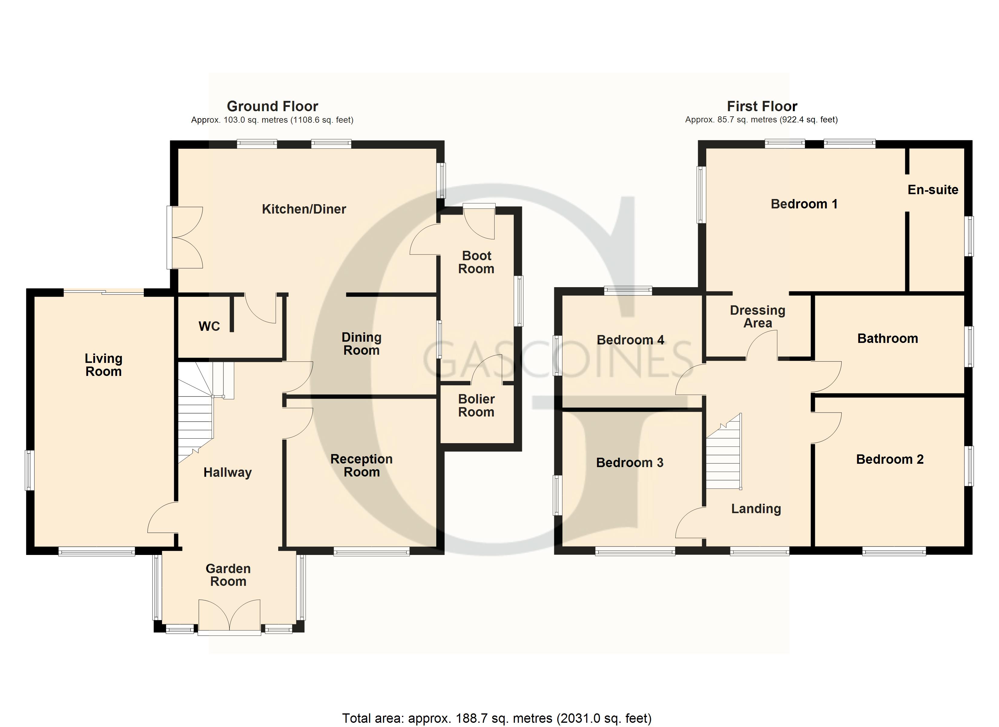 196, Mansfield Lane, Nottingham floorplan