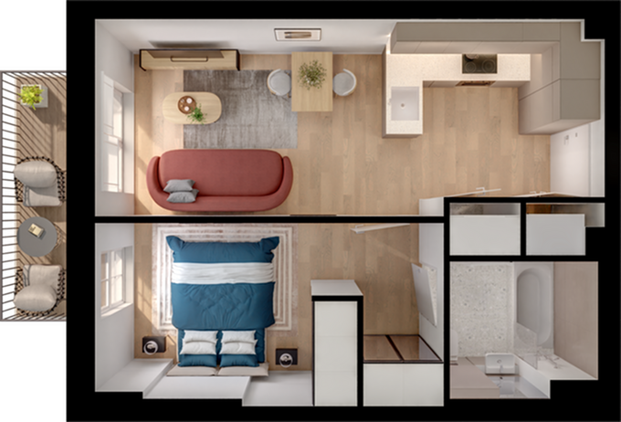 931, Hayes floorplan