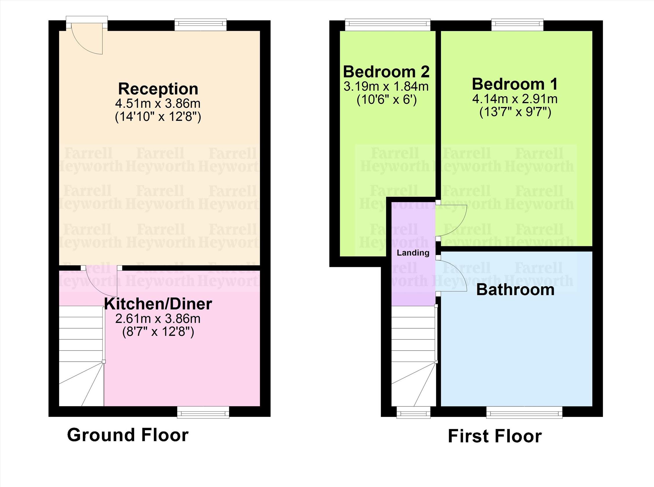 2 Bedrooms  for sale in Shuttleworth Road, Preston PR1