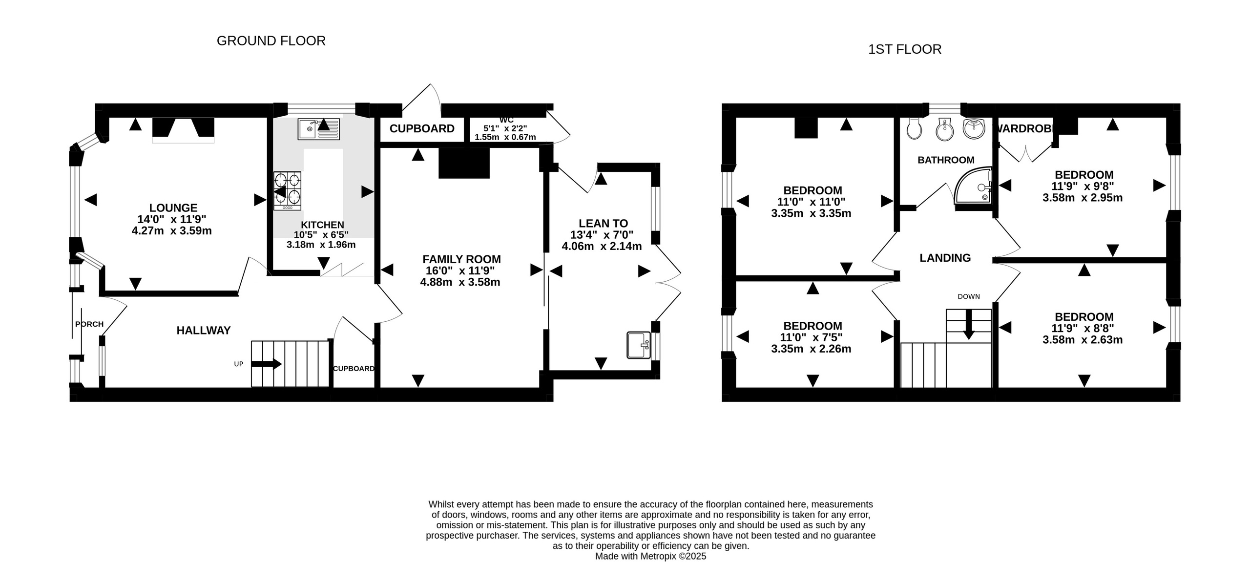 204 Henleaze Road, Bristol floorplan