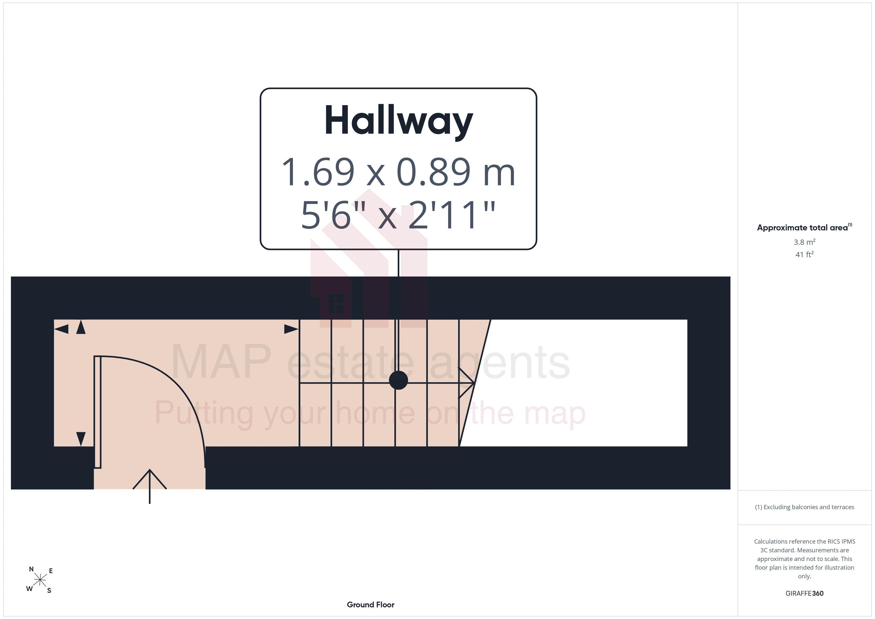 35a, Chywoone Avenue, Penzance floorplan