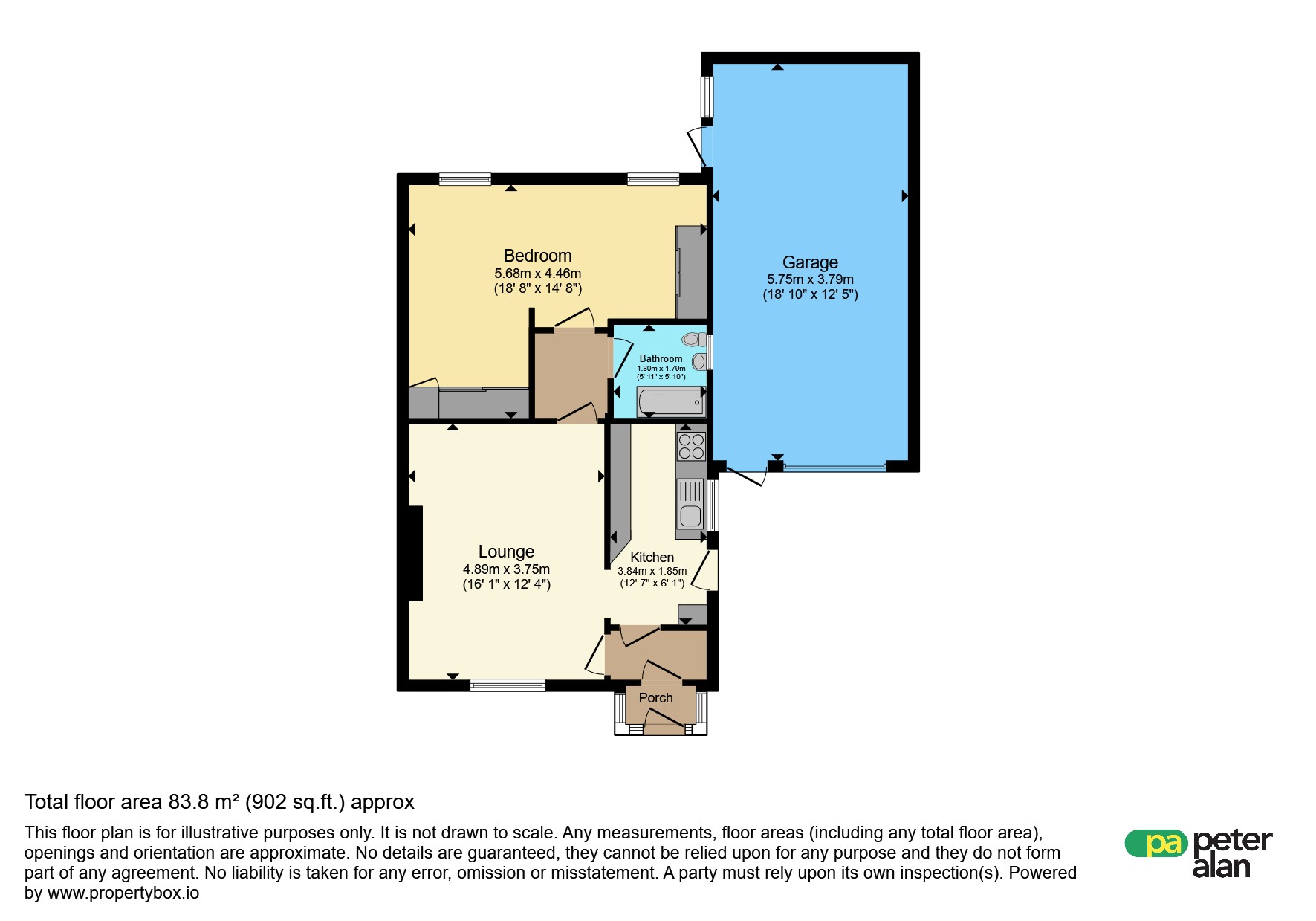 23, Castle Drive, Neath floorplan