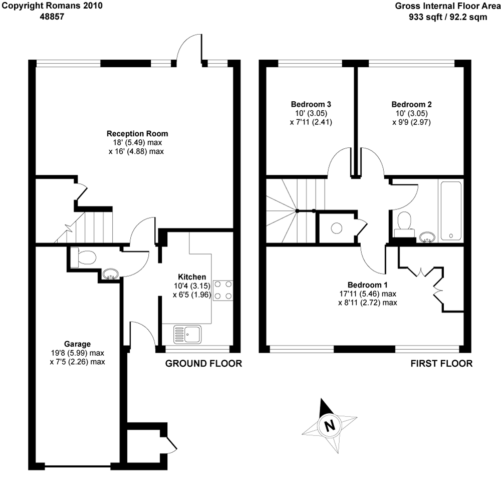 3 Bedrooms Terraced house for sale in Mccarthy Way, Finchampstead, Wokingham RG40