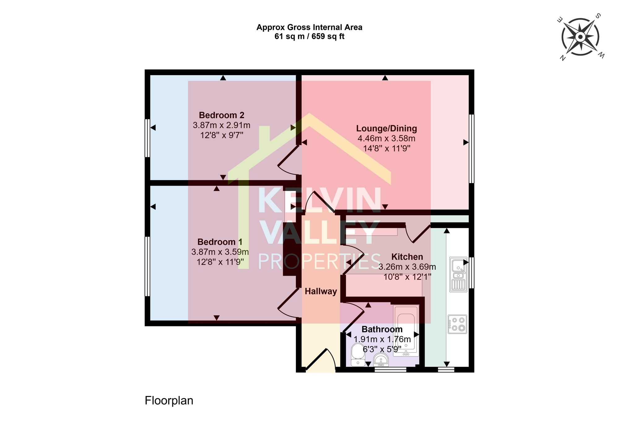 20 Barlandfauld Street, Glasgow floorplan