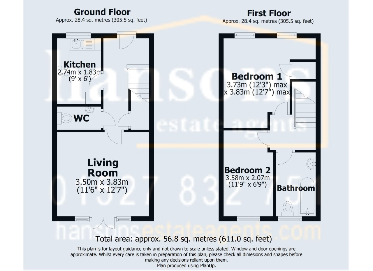 Valencia Road, The Oakalls, Bromsgrove B60, 2 bedroom town house for