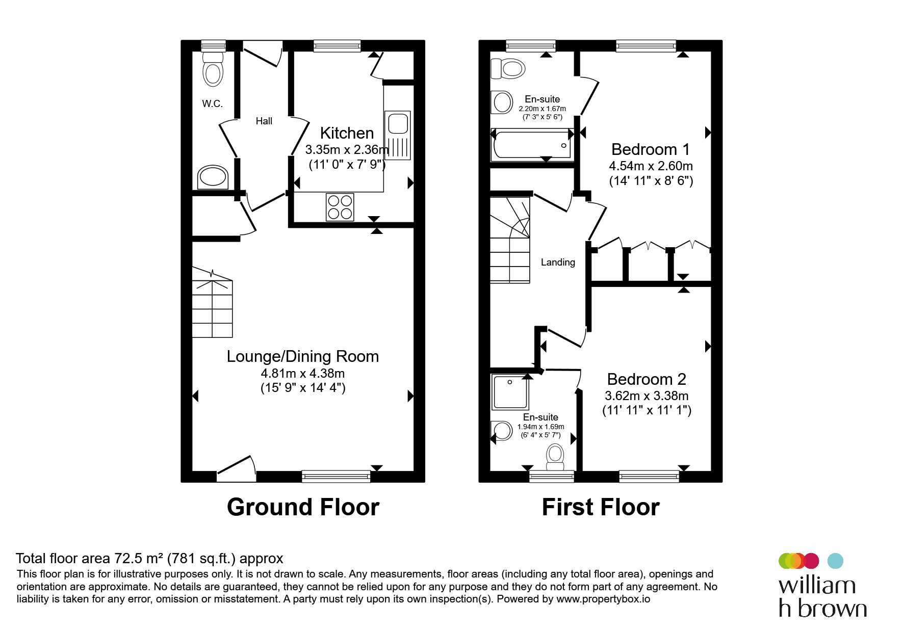 6, Bedford Court, Doncaster floorplan
