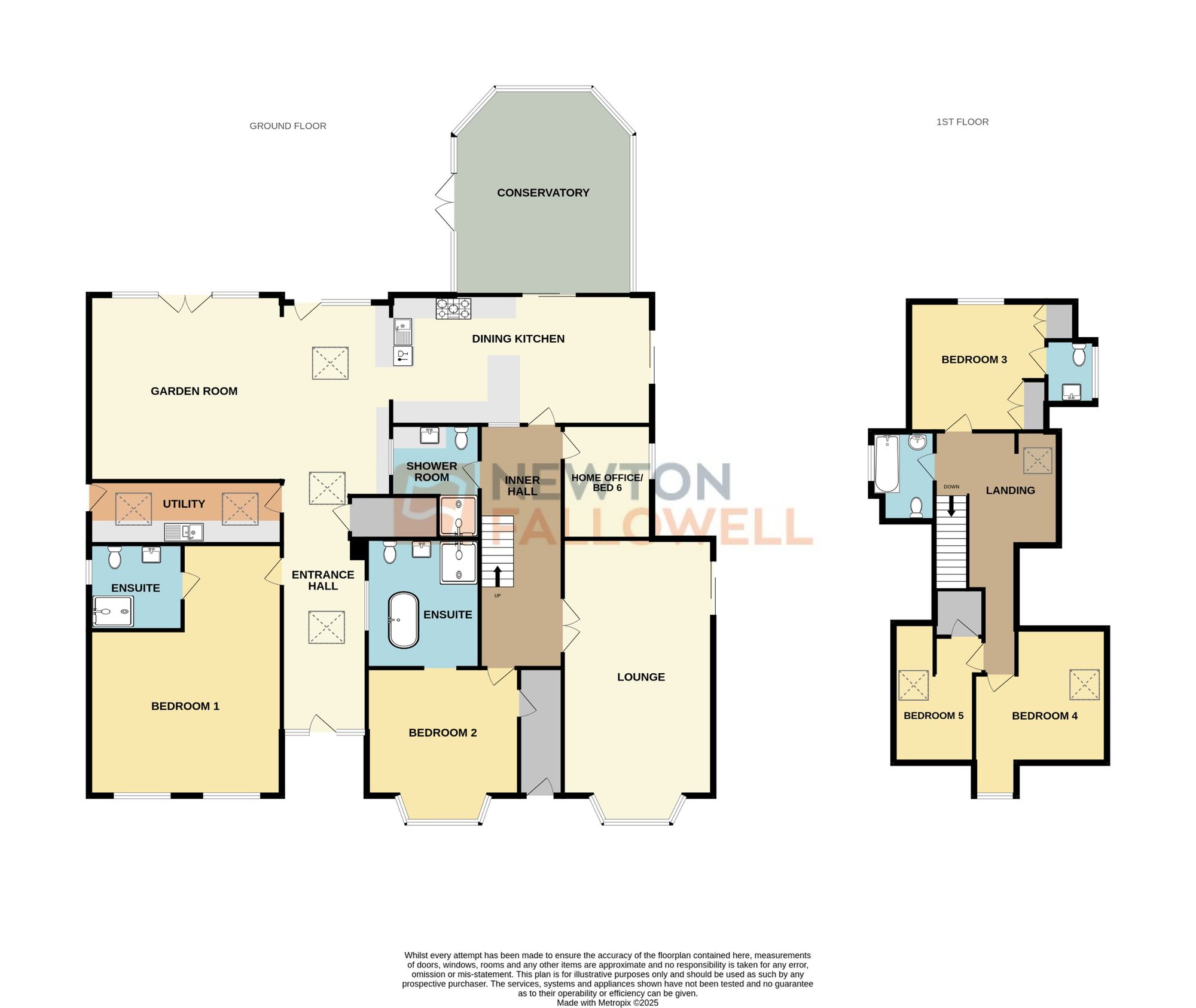 September Grange North Road, Newark floorplan