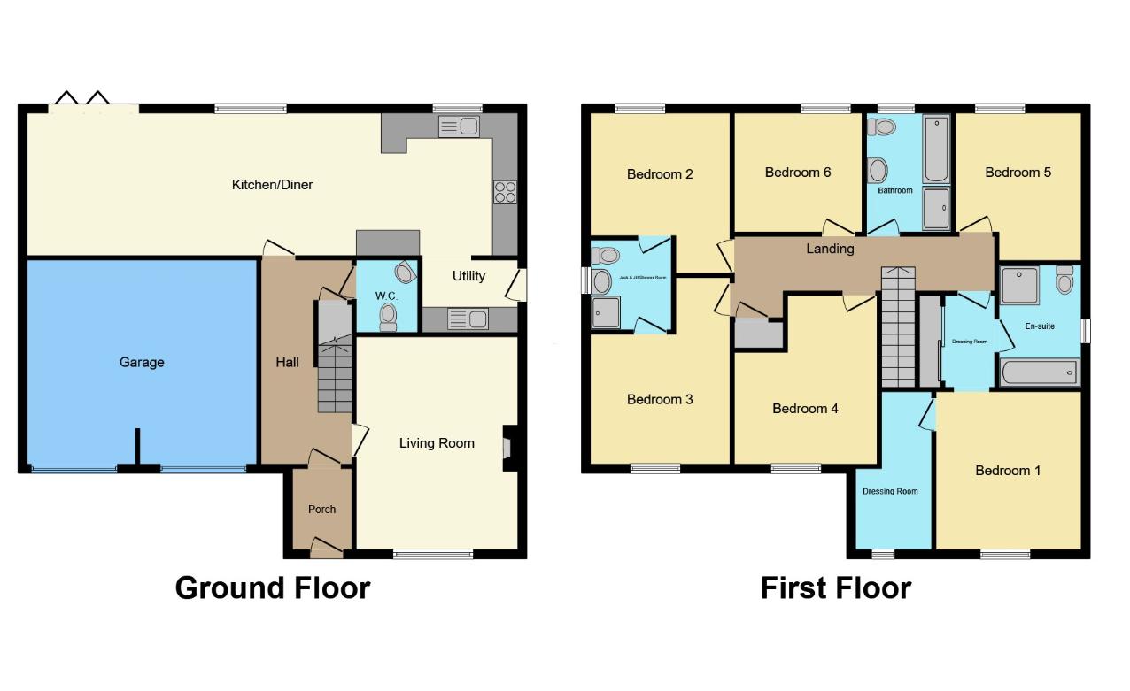 19, Belfry Close, Ashington floorplan