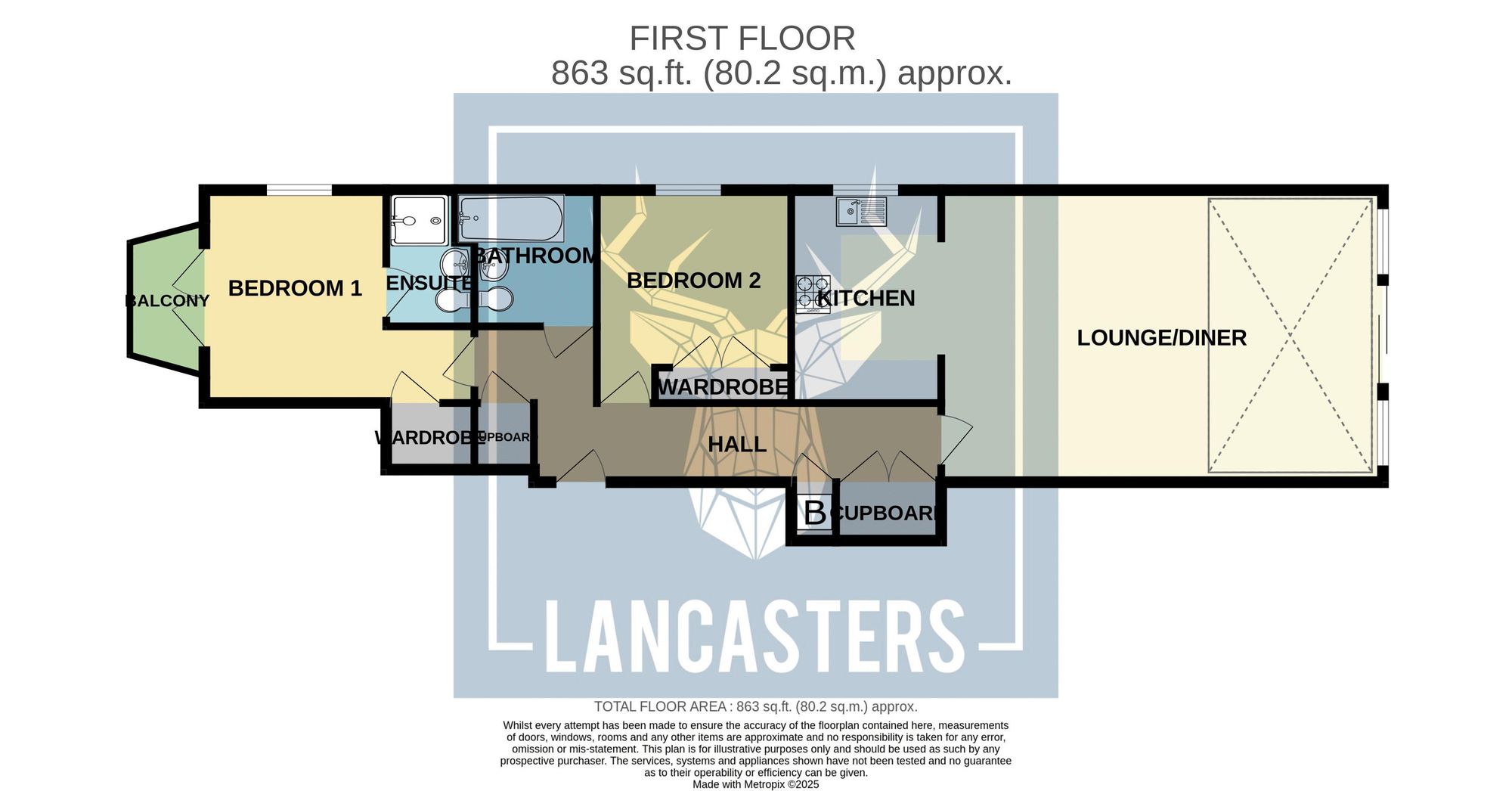 Apt 5, Westpoint, Cowes floorplan