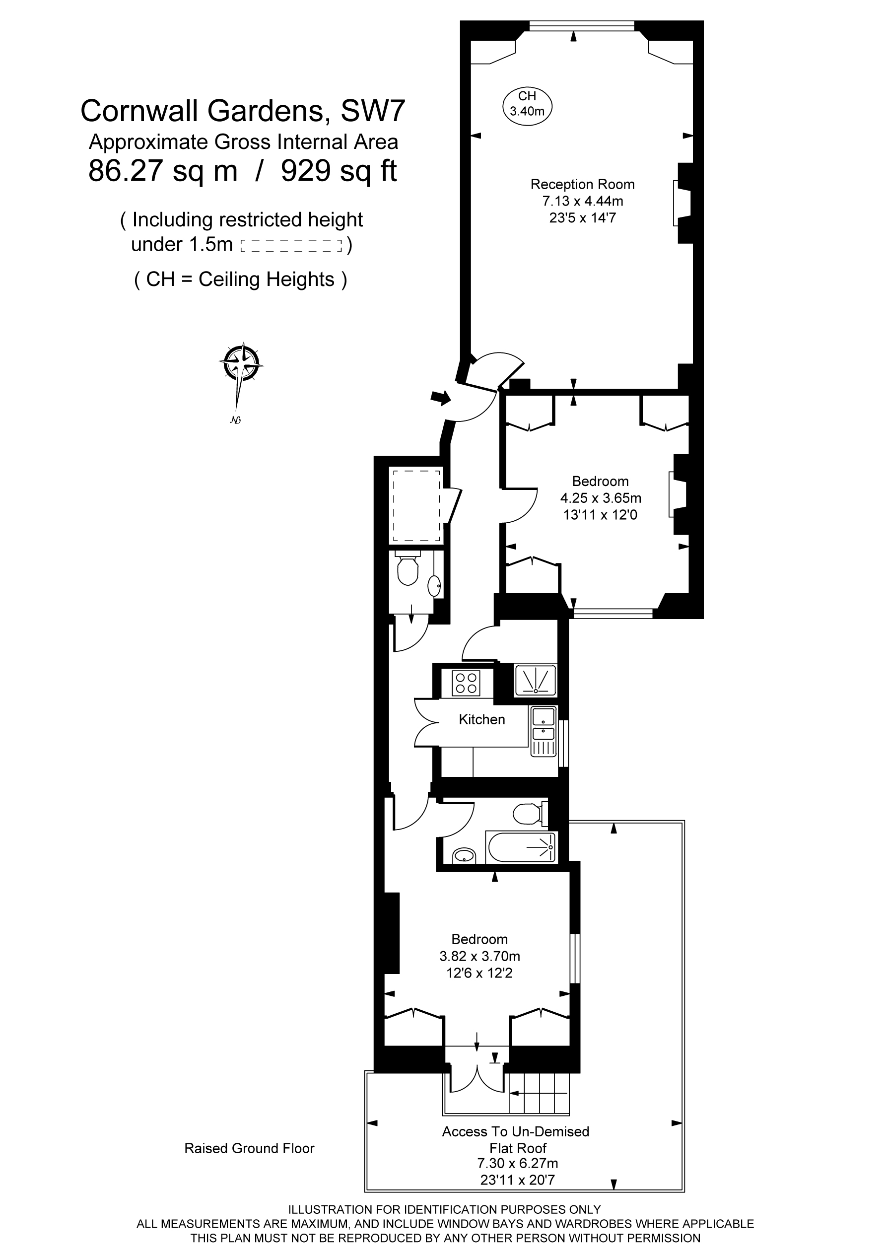 Cornwall Gardens, South Kensington, London SW7, 2 bedroom flat for sale 61216895 PrimeLocation