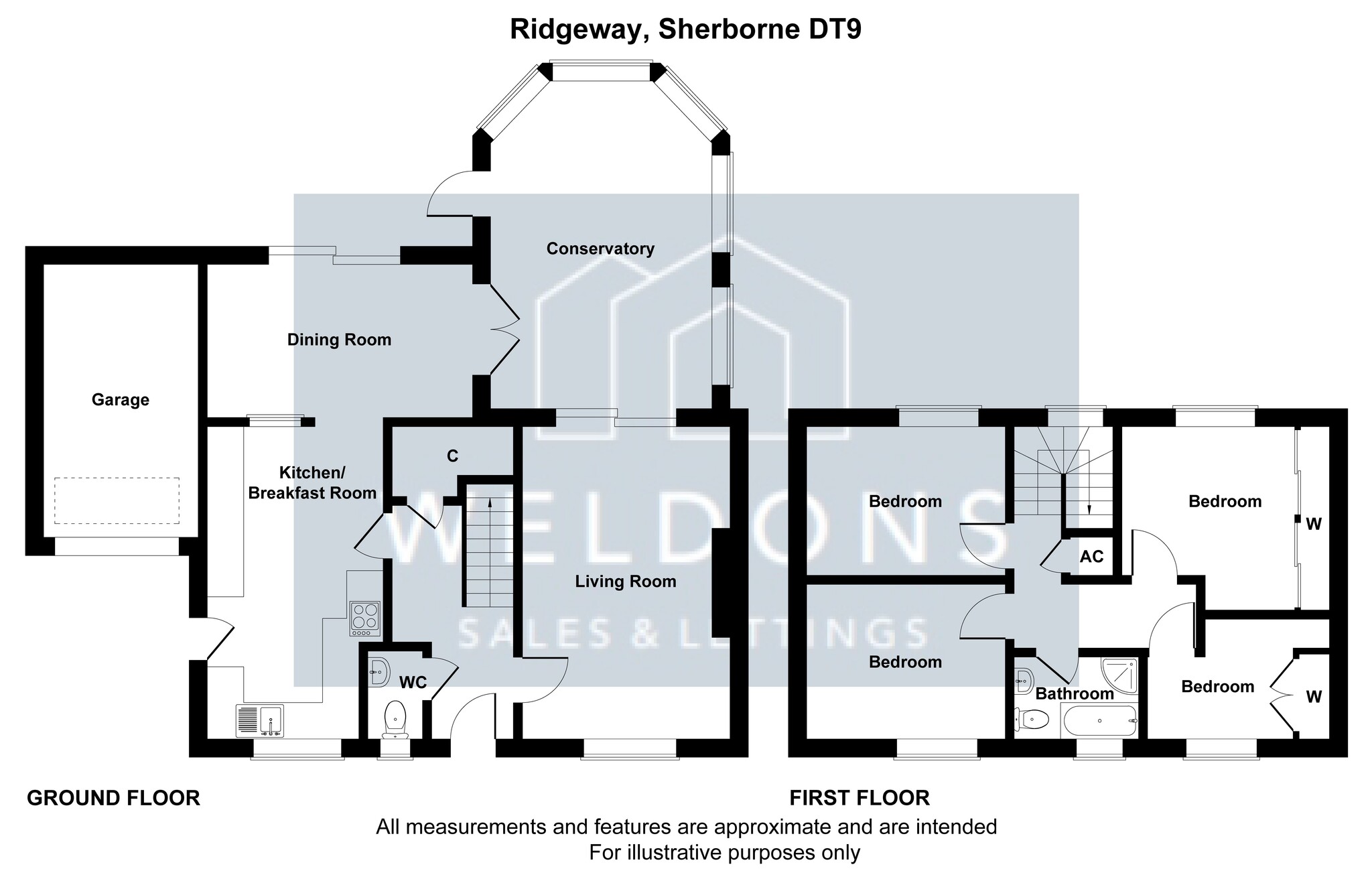 20 Ridge Way, Sherborne floorplan