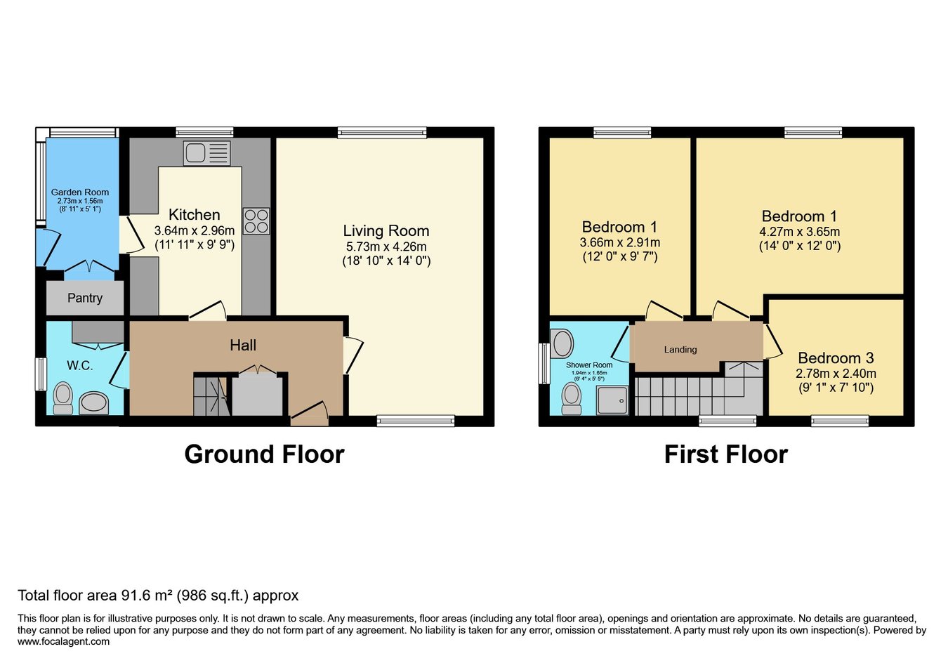 17, Grosvenor Place, Guisborough floorplan