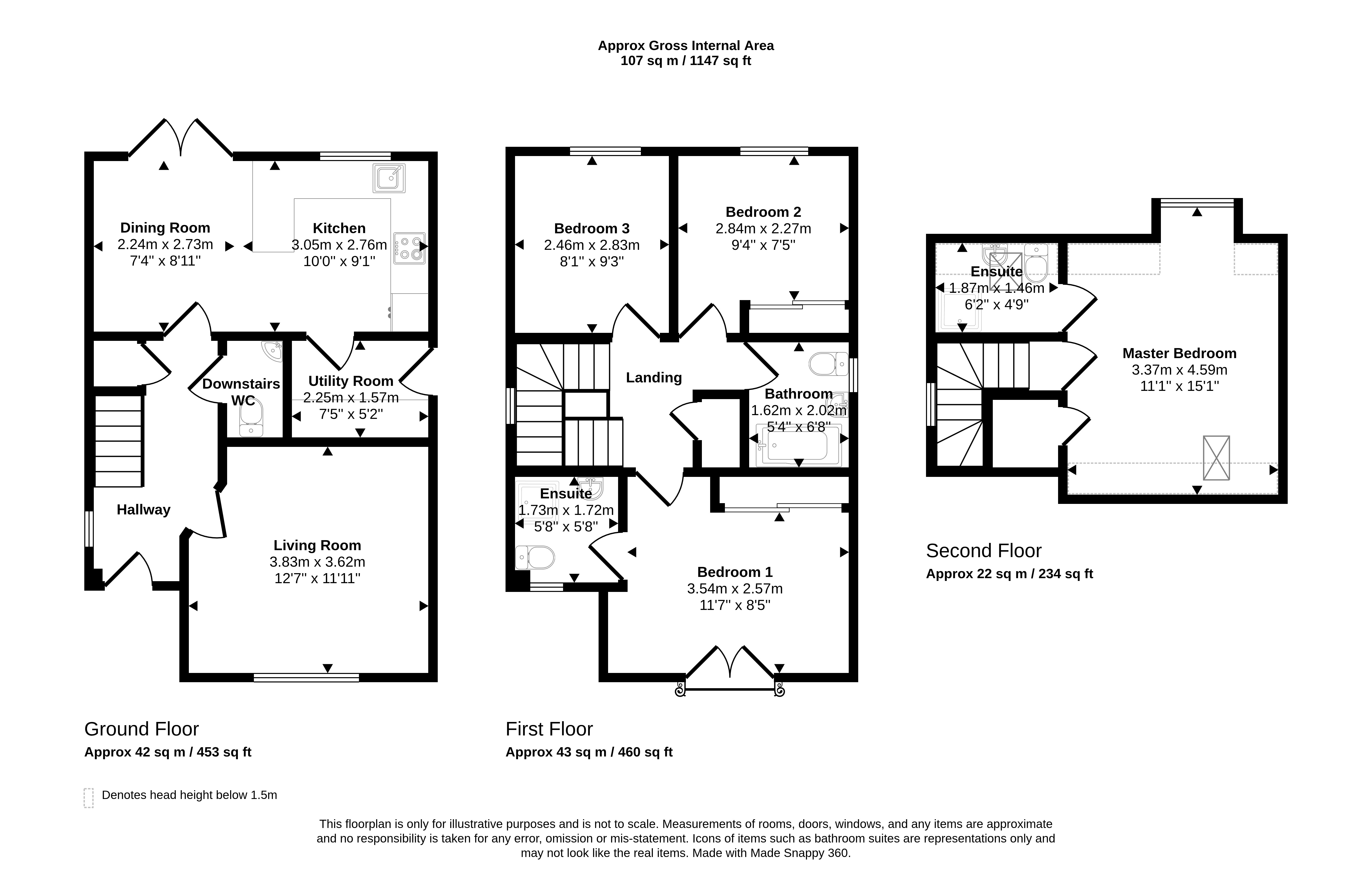 14, Moor Edge Drive, Wallsend floorplan
